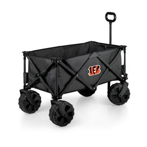 Adventure Wagon Elite All-Terrain Portable Utility Wagon -Cincinnati Bengals Dark Gray Product Image