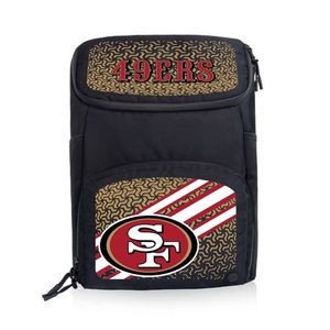PTX 2.0 Tarana Recycled Backpack Cooler - San Francisco 49ers Black Product Image