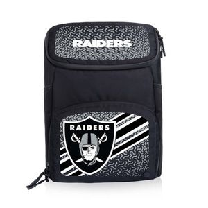 PTX 2.0 Tarana Recycled Backpack Cooler - Las Vegas Raiders Black Product Image