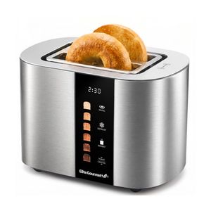 2-Slice Automatic Motorized Toaster Stainless Steel Product Image