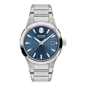 Mens Museum Imperiale Automatic Stainless Steel Watch Blue Dial Product Image