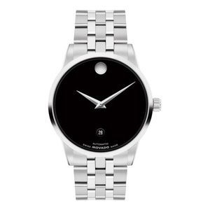 Mens Museum Classic Automatic Stainless Steel Watch Black Dial Product Image