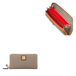 Pebble Grain Large Zip Around Wristlet Product Image