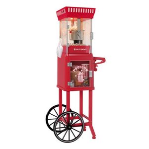 Carnival Popcorn Cart w/ 2.5oz Kettle Red Product Image
