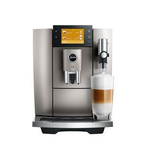 E8 Automatic Coffee Machine Midnight Silver Product Image