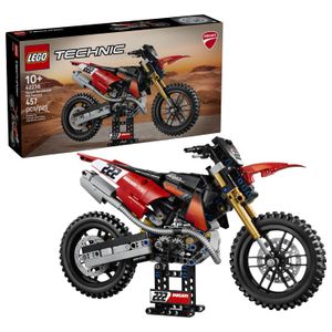 LEGO - Technic Ducati Desmo450 MX Factory Motorcycle 42238 Product Image