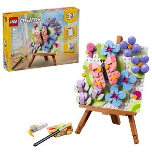 LEGO - Creator 3 in 1 Floral Art Decor Painting 31390 Product Image