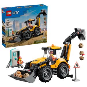 LEGO - City Yellow Backhoe Loader Building Toy 60480 Product Image