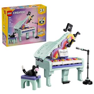 LEGO - Creator 3 in 1 Music Decor Piano with Cat 31392 Product Image