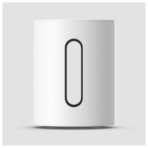 Sub Mini Compact Subwoofer White Product Image