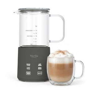 Milk Frother & Steamer Caviar Gray Product Image