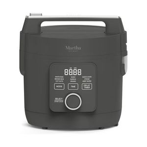 8-Cup Rice Cooker Caviar Gray Product Image