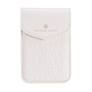 Kendra Scott MagSafe Snap Wallet Ivory Filigree Product Image