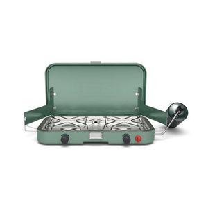 Cascade 222 2-Burner Camping Stove Green Product Image