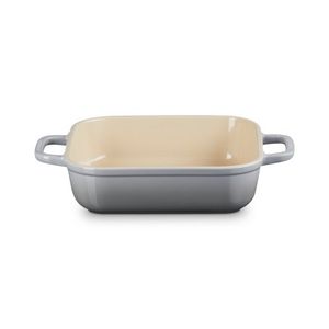 3qt San Francisco Stoneware Square Baking Dish French Gray Product Image