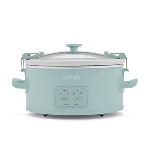 Design Series One-Touch Cook & Carry 6qt Slow Cooker Ocean Fog Product Image