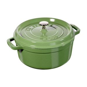 4qt Cast Iron Round Dutch Oven Pistachio Product Image