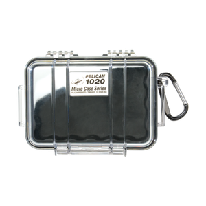 Pelican 1020 Micro Case Black/Clear Product Image