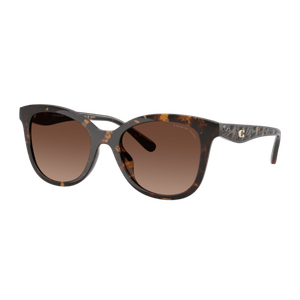 Coach Women's Polarized HC8419U Sunglasses Polarized Brown Gradient Dark Tortoise/Polarized Brown Gradient Dark Tortoise Product Image