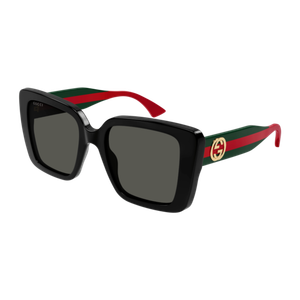 Gucci GG1861S Sunglasses Grey Black-Red-Green/Grey Black/Red/Green Product Image