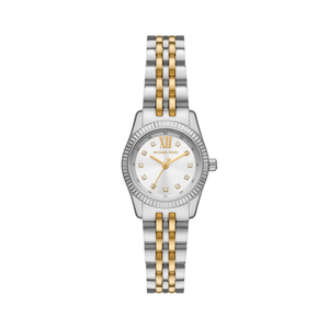 Michael Kors Women's Petite Lexington Pave Two-Tone Watch Product Image