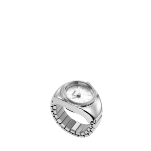 Fossil Women's Two-Hand Stainless Steel Watch Ring Product Image