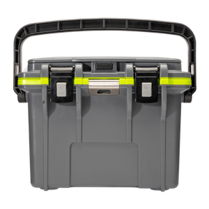 Pelican 14-Quart Personal Cooler Dark Gray/Green Product Image