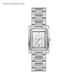 Michael Kors Women's Essex Silver-Tone Watch Product Image