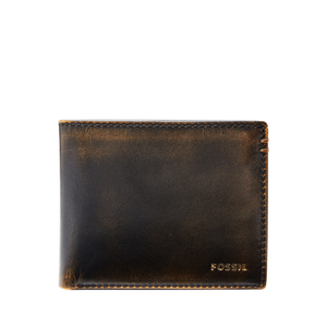 Fossil Wade Flip ID Bifold Black Product Image