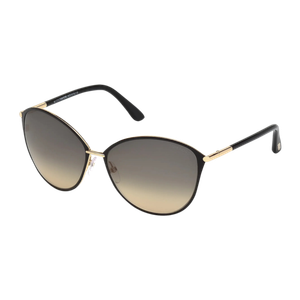 Tom Ford Women's Penelope Sunglasses Gradient Smoke Gradient Smoke Shiny Black/Gradient Smoke Product Image