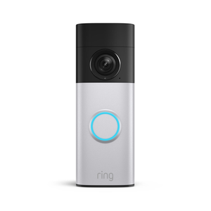 Ring Battery Doorbell Plus (2nd Generation) Nickel Silver Product Image