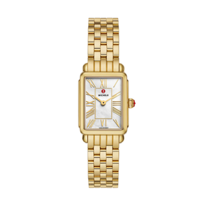 Michele Deco Park 18K Gold-Plated Watch Product Image