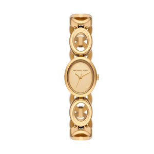 Michael Kors Women's Mini Maude Gold-Tone Link Watch Product Image