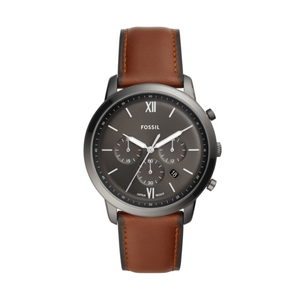 Fossil Men's Neutra Chronograph Amber Leather Watch Product Image