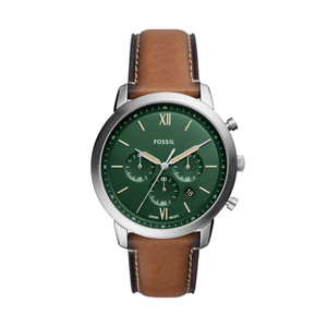 Fossil Men's Neutra Chronograph Tan LiteHide Leather Watch Product Image
