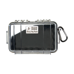 Pelican 1050 Micro Case Black/Clear Product Image
