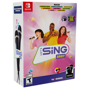 Let's Sing 2027 2 Mic Bundle - Nintendo Switch Product Image