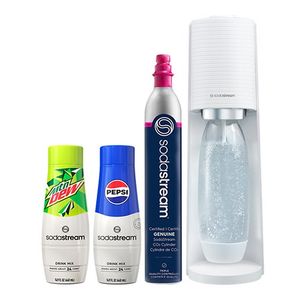 Terra Sparkling Water Maker Bundle White Product Image