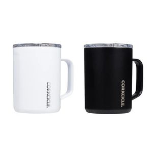 Classic Coffee Mug Duo, Matte Black & Gloss White Product Image