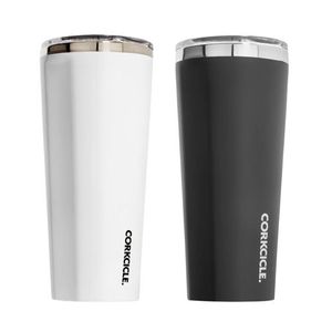 Classic 24oz Tumbler Duo, Matte Black & Gloss White Product Image