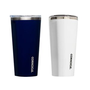 Classic 16oz Tumbler Duo Midnight Navy & Gloss White Product Image