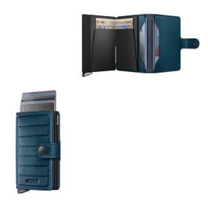 Miniwallet Emboss Lines Leather Product Image