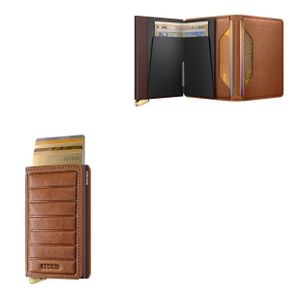 Slimwallet Emboss Lines Leather Product Image