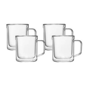 12oz Mug Glasses - Set of 4, Clear Product Image