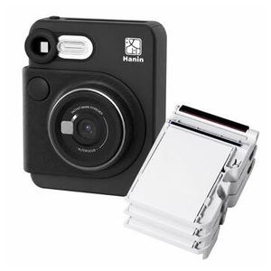 Hanin M6 Pro Instant Camera with Film Kit (Black 2 Product Image