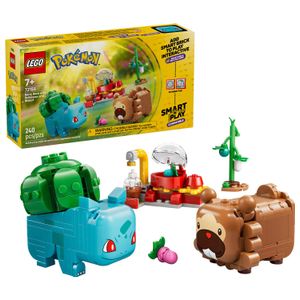 LEGO - Pokémon SMART Play: Berry Bash with Bulbasaur and Bidoof 72155 Product Image