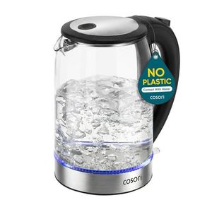 1.7L Electric Glass Kettle Black Product Image