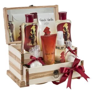 French Vanilla Jewelry Box Spa Gift Set Product Image