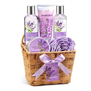 Lavender Basket Bath Spa Gift Set Product Image