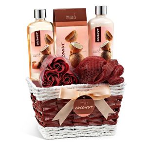 Coconut Basket Bath Spa Gift Set Product Image